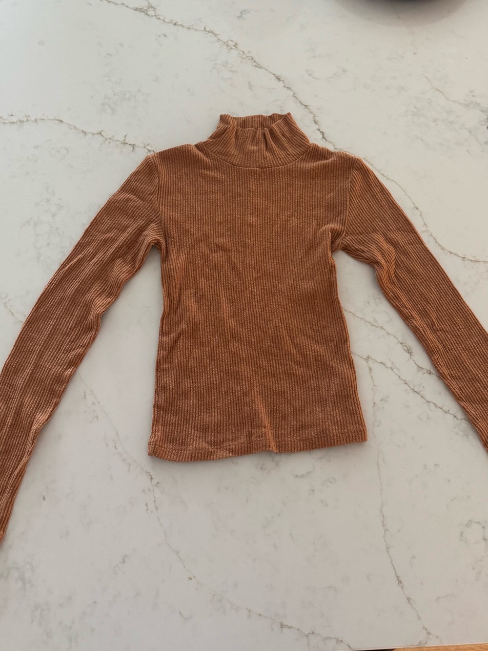 Urban Outfitters Ribbed Mock Neck Top
